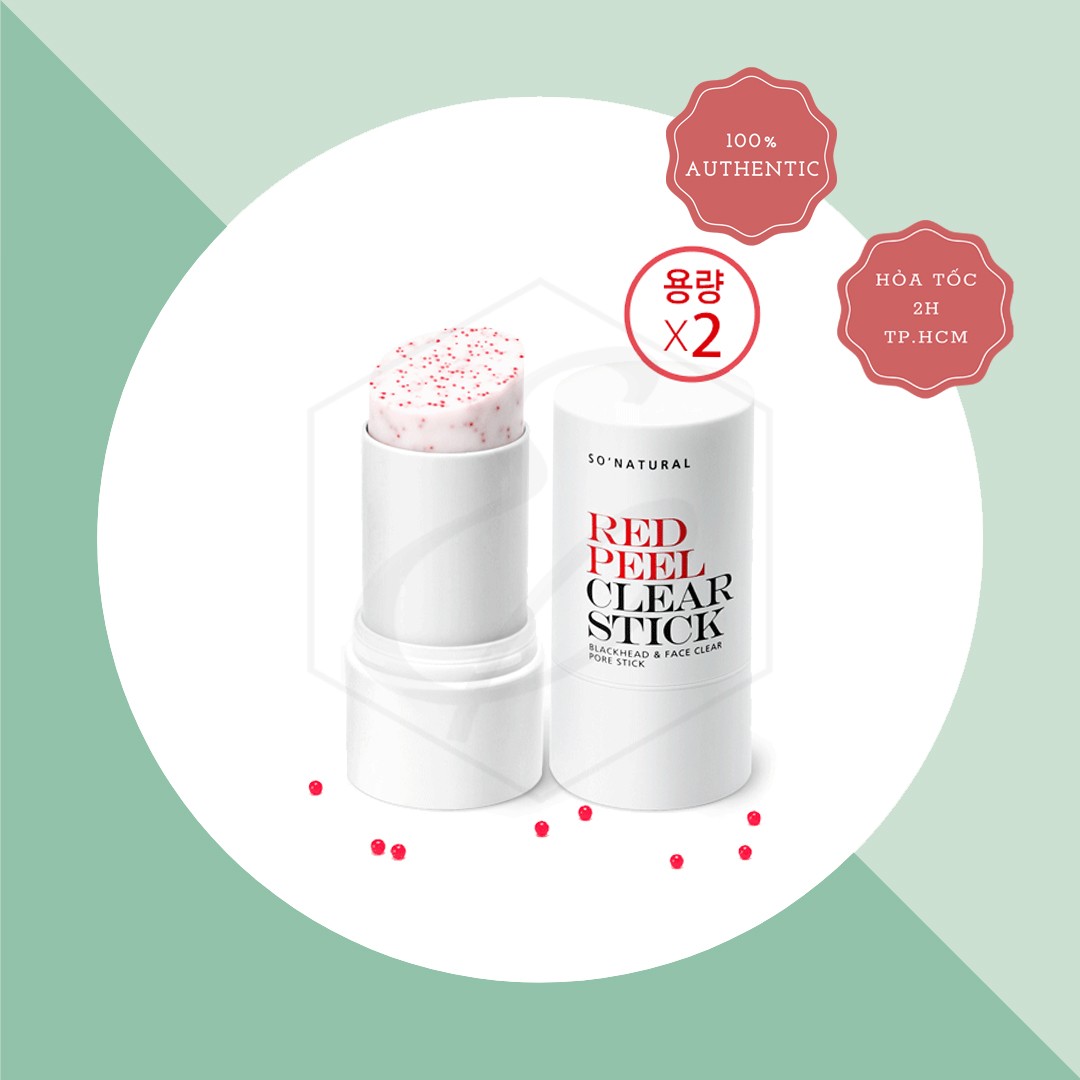 Thanh Lăn Trị Mụn Red Peel Clear Stick Pore Blackhead & Face - 23g